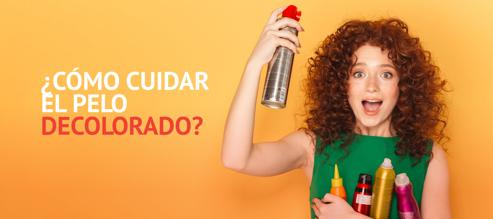 como cuidar el pelo decolorado