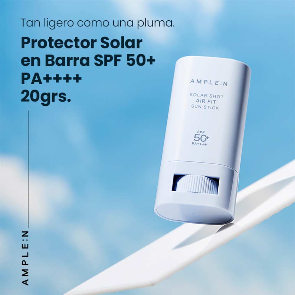 Amplen - Protector Solar Ligero en Barra SPF 50+ PA++++ Air Fit 20 g