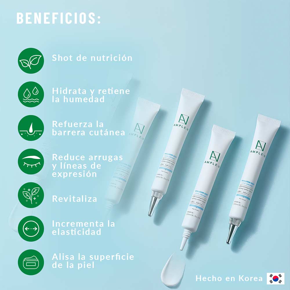 Amplen - Crema Contorno de Ojos Anti edad Ácido Hialurónico 25 ml