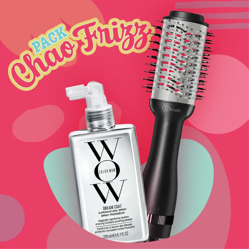Chao Frizz - Cepillo Iónico + Dream Coat Supernatural de Color Wow