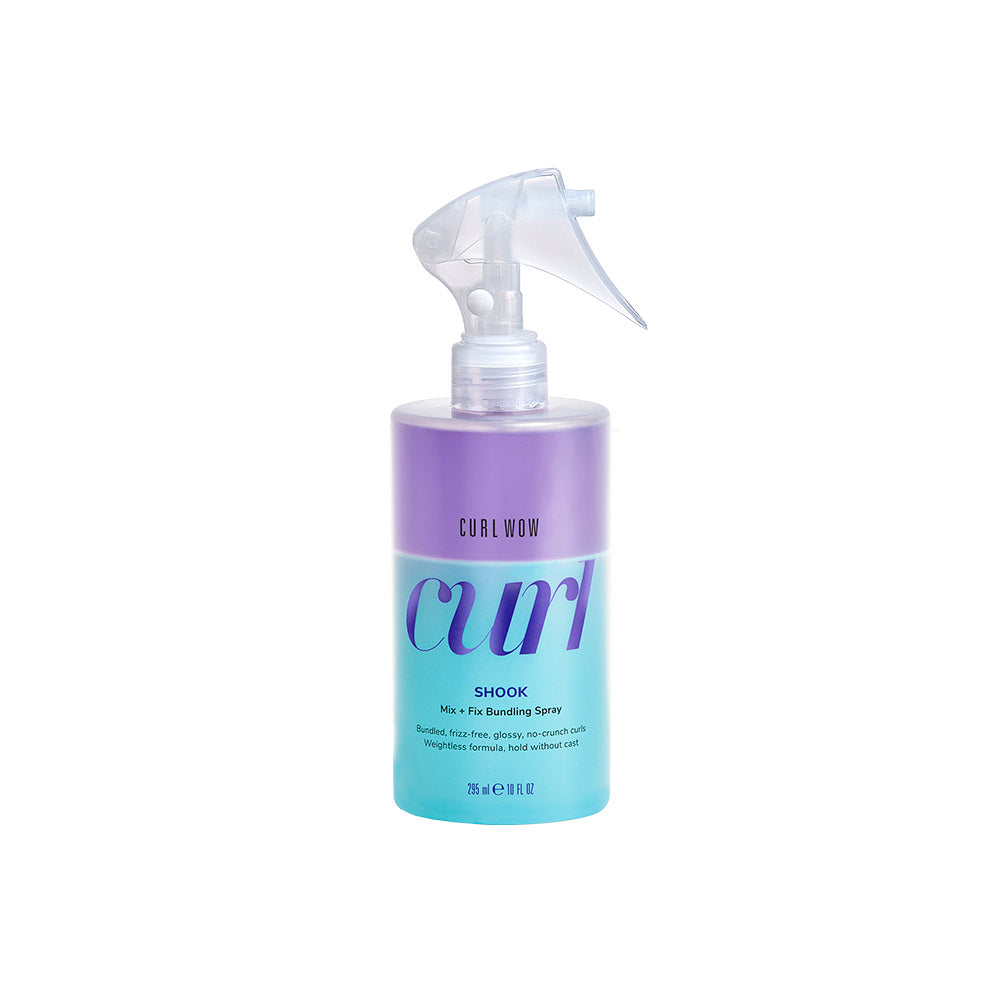 Curl Wow - Shook - Spray Definidor y Fijador para Rizos Mix + Fix - 295 ml