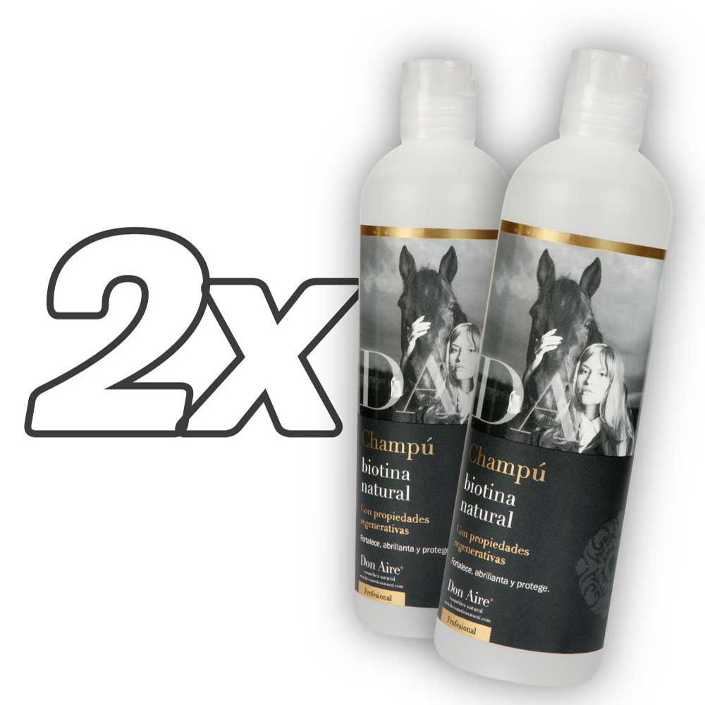 DA - Shampoo anticaída de Biotina Natural - 2x1