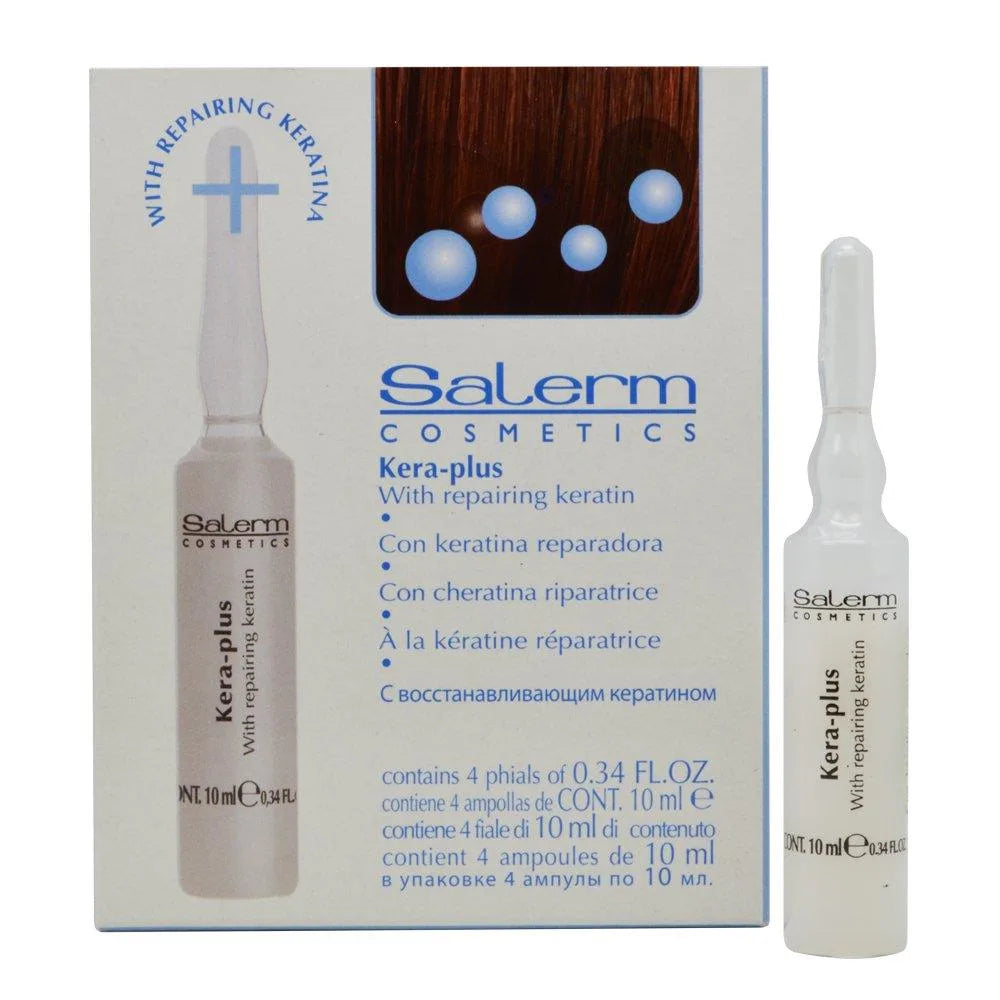 Salerm - Ampollas Kera Plus - 4 unidades