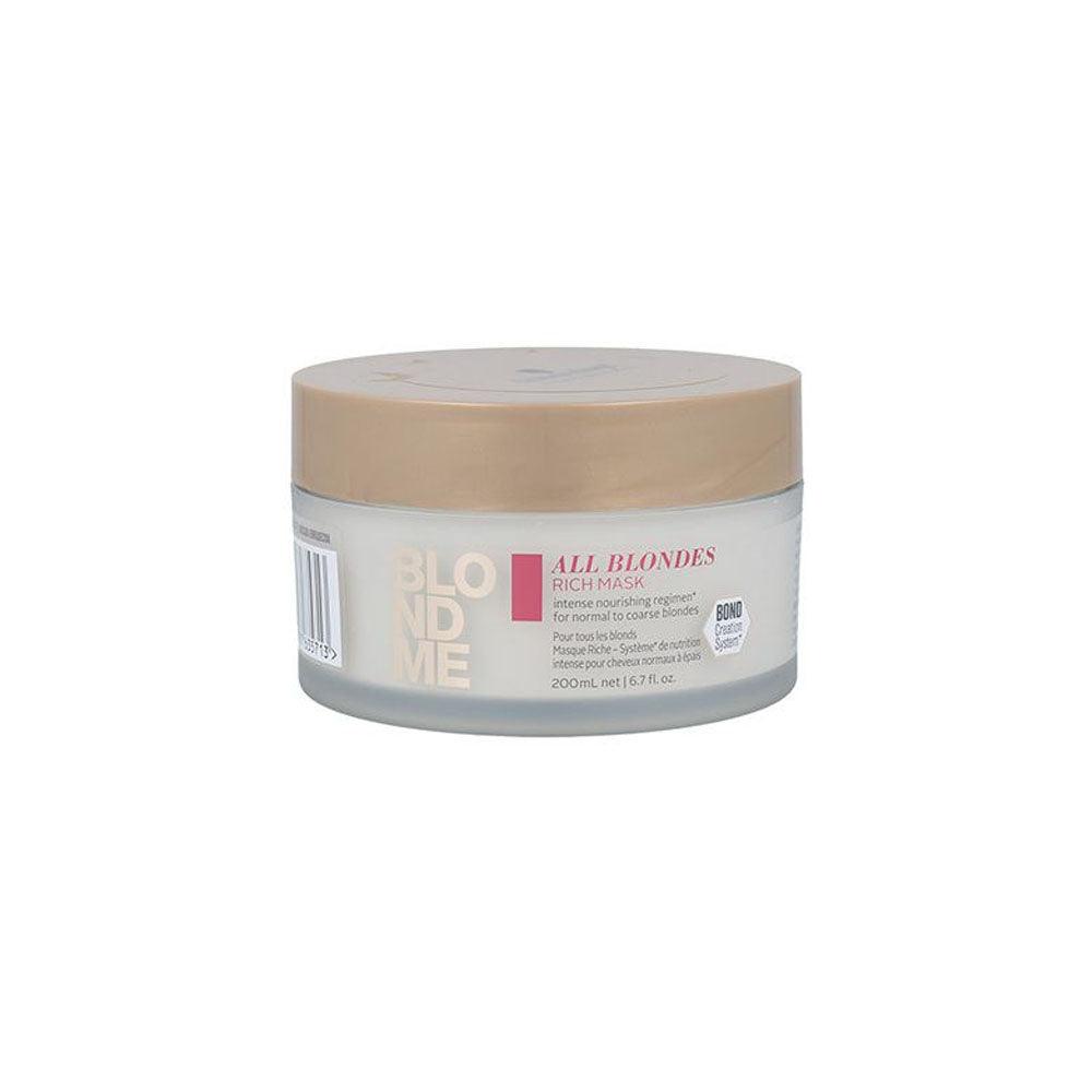 Schwarzkopf - BlondMe - Mascarilla Keratin 200 ml. - Bendita
