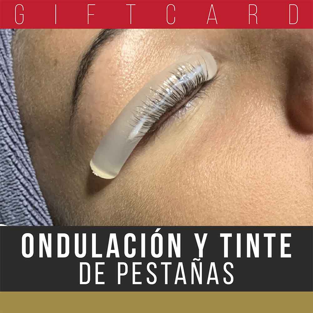 Giftcard Ondulación y tinte de Pestañas
