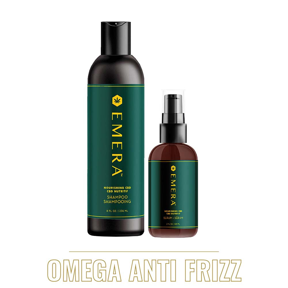 EMERA - Omega Anti Frizz Pack - Shampoo + Serum